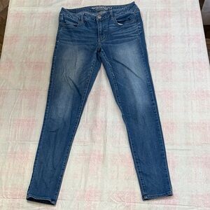 American Eagle Outfitters Women's Blue Skinny Jeans